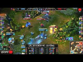 [24.08.2014] EDG vs OMG [LPL Hè 2014] [CK tổng] [Trận 2]