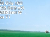 Office PC System AMD FX4300 4x38 GHz 16GB RAM 2000GB HDD nVidia GT730 2GB inkl Windows