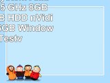 Gamer PC System AMD FX8320 8x35 GHz 8GB RAM 2000GB HDD nVidia GTX1060 6GB  Windows 10