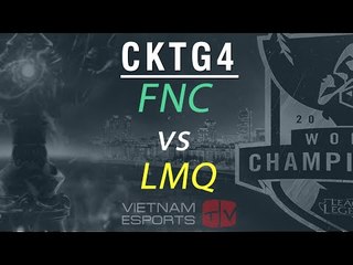[CKTG2014] LMQ.Ackerman lăn xả giữa đội hình Fnatic [25.09.2014]