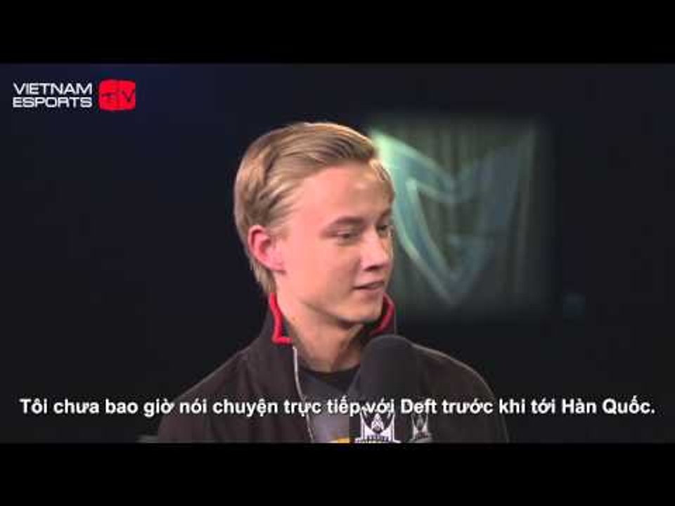 [CKTG2014] Phỏng vấn FNC Rekkles: Các trận đấu bảng C và mối quan hệ với Deft