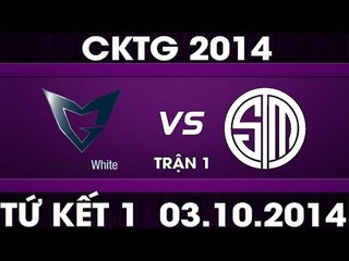 [03.10.2014] SSW vs TSM  [CKTG2014 - Tứ Kết 1][Trận 1]
