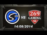 [14.09.2014] HNF vs 269 [DCS A Hè 2014] [Trận 1]