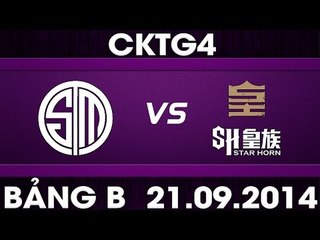 [21.09.2014] TSM vs SHR [CKTG2014- Bảng B]
