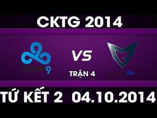 [04.10.2014] SSB vs C9  [CKTG2014 - Tứ Kết 2][Trận 4]