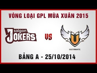 [25.10.2014] SAJ vs  APU [ VLGPL Mùa Xuân 2015][Bảng A]