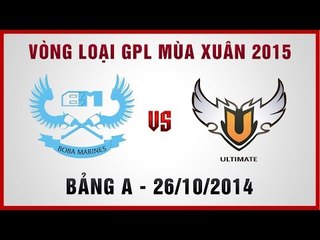 [26.10.2014] BM vs APU [ VLGPL Mùa Xuân 2015][Bảng A]