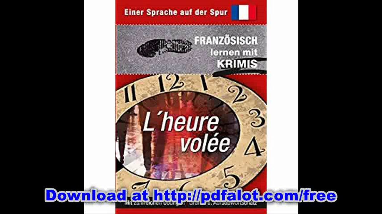L'heure volÃSprachen lernen mit Krimis