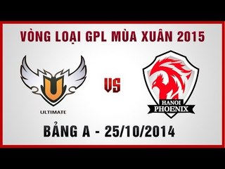 [25.10.2014] APU vs  HNP [ VLGPL Mùa Xuân 2015][Bảng A]