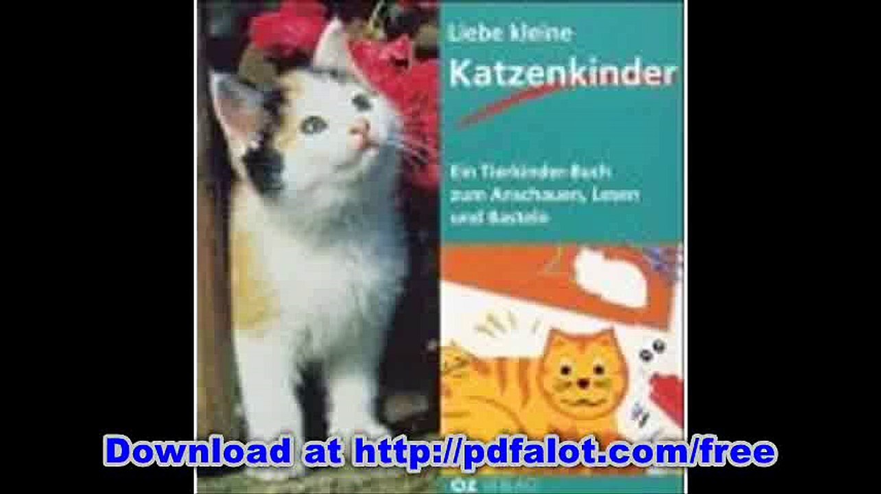 Liebe kleine Katzenkinder
