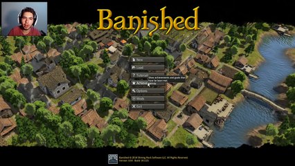 Banished - COMO COMEÇAR O PLANEJAMENTO DA COMUNIDADE!!! #1 (Gameplay / PC / PTBR) HD