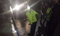 Polisi Olah TKP Kecelakaan Setya Novanto