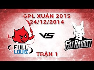 [24.12.2014 ] HFL vs TFR [GPL Xuân 2015][Trận 1]