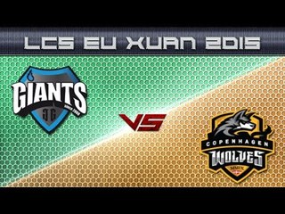 [24.01.2015] GIA vs CW [LCS EU XUÂN 2015]