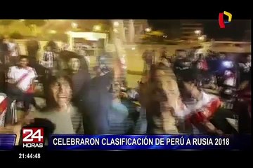 Celebración de peruanos en el interior del país tras pase del Perú al Mundial