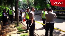Polisi Olah TKP Kecelakaan Setya Novanto