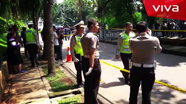 Polisi Olah TKP Kecelakaan Setya Novanto