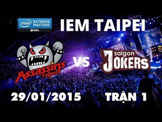 [29.01.2015 ] TPA vs SAJ [IEM Taipei][Bán Kết 2 - Trận 1]