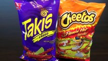 13-yr-old does Takis Fuego & Hot Cheetos Challenge : Crude Brothers