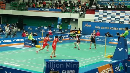 2017 빅터 코리아도 한국 화이팅!! 2016 배드민턴 혼복 베스트랠리 ( Feat.고성현 김하나 등 ) Victor Badminton XD Highlight