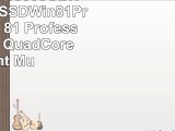 Captronic i565008GBHD530256GB SSDWin81Pro Windows 81 Professional 64bit