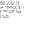 Gamer PC System Intel i56500 4x32 GHz 16GB DDR4 RAM 1000GB HDD nVidia GTX1080 8GB inkl