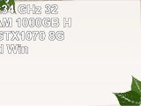 Gamer PC System Intel i76700 4x34 GHz 32GB DDR4 RAM 1000GB HDD nVidia GTX1070 8GB inkl