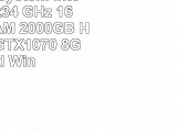 Gamer PC System Intel i76700 4x34 GHz 16GB DDR4 RAM 2000GB HDD nVidia GTX1070 8GB inkl