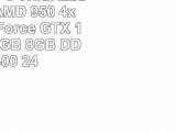 AnkermannPC WildRabbit GAMER AMD 950 4x 350GHz GeForce GTX 1050 Ti OC 4GB 8GB DDR4 2400