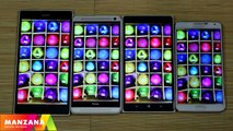 Samsung Galaxy Note 3 vs HTC One Max vs Sony Xperia Z Ultra vs Nokia Lumia 1520 от FERUMM.COM