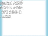 AGANDO Silent Gaming PCKomplettpaket  AMD FX8320 8x 35GHz  AMD Radeon R7 370 2GB OC