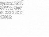AGANDO Silent Gaming PCKomplettpaket  AMD FX8320 8x 35GHz  GeForce GTX1050 2GB  4GB