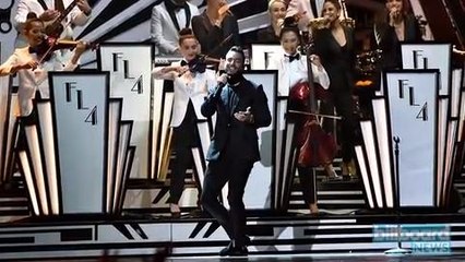 Maluma Steals Hearts Everywhere With 'Felices Los 4' at Latin Grammys | Billboard News