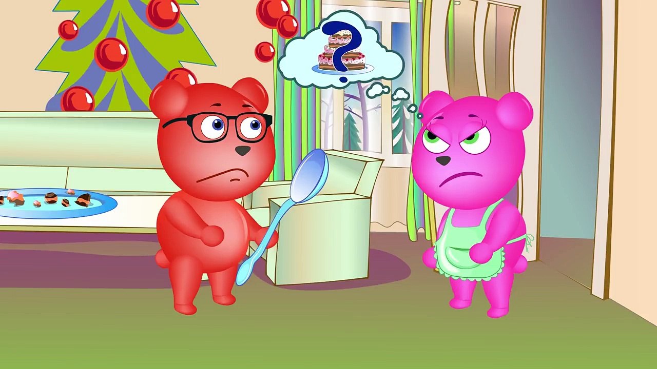 Mega Gummy Bear Who Will Get Ice Cream Finger Family Nursery Rhymes for kids Toys Fun