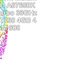 AGANDO Silent Multimedia PC  AMD A87650K 4x 33GHz  Turbo 38GHz  GeForce GT730 4GB