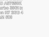 AGANDO Silent Multimedia PC  AMD A87650K 4x 33GHz  Turbo 38GHz  AMD Radeon R7 2GB