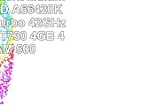 AGANDO Silent Multimedia PC  AMD A66420K 2x 40GHz  Turbo 42GHz  GeForce GT730 4GB