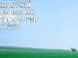 AnkermannPC Gaming Pc Cube  Intel i5 7500 4x340GHz Radeon RX 580 8GB 16GB RAM 250GB SSD