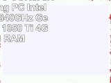 AnkermannPC CORSAIR Real gaming PC Intel i5 7500 4x340GHz GeForce GTX 1050 Ti 4GB 8GB RAM