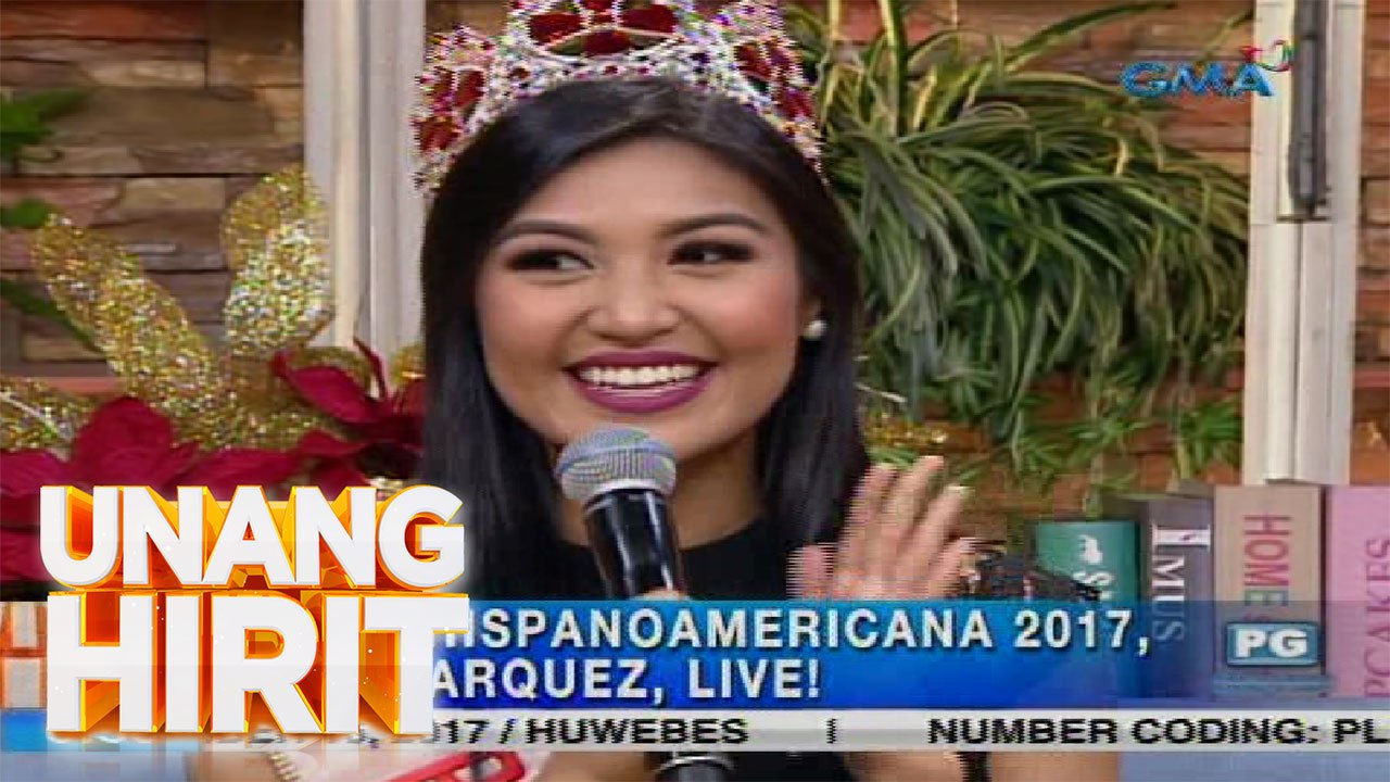 Unang Hirit: Morning Chikahan with Reina Hispanoamericana 2017 Teresita Ssen Marquez