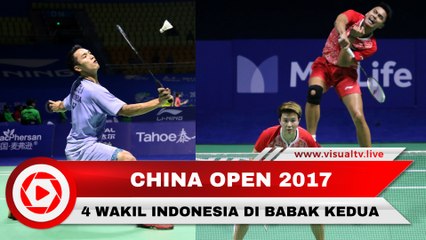 Tontowi/Liliana, dan 2 Wakil Indonesia Masuk Babak Perempat Final China Open 2017