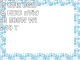 Office PC System AMD FX6300 6x35 GHz 8GB RAM 1000GB HDD nVidia GT730 4GB 500W Windows 10