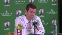 Brad Stevens On Jaylen Brown's Emotional Night, Celtics Vs. Warriors