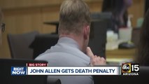 John Allen sentenced to death in young girl's death