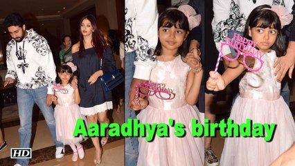 Aishwarya-Abhishek celebrate daughter Aaradhya's birthday