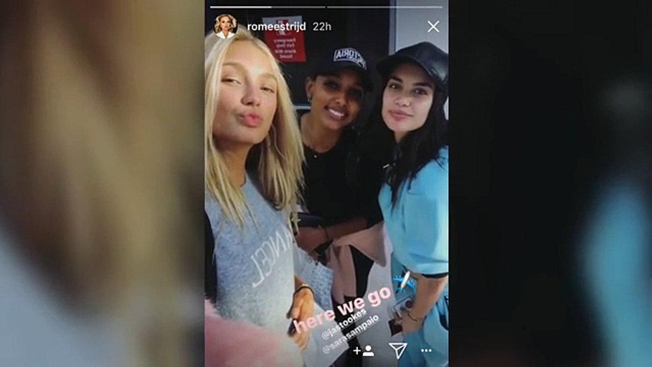 Angels on the move! Victoria's Secret models head to Shanghai