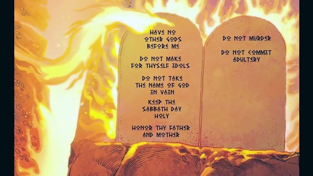 The Exodus - Parting The Red Sea - Mount Sinai - The Ten Commandments - Joshua - Chapter 4