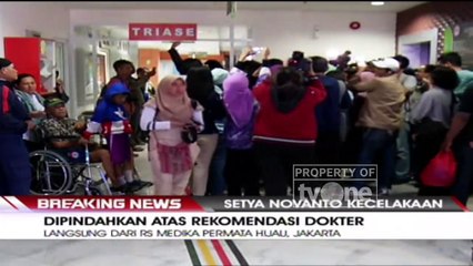 Ini Kondisi Setya Novanto saat Akan Dipindahkan ke RSCM