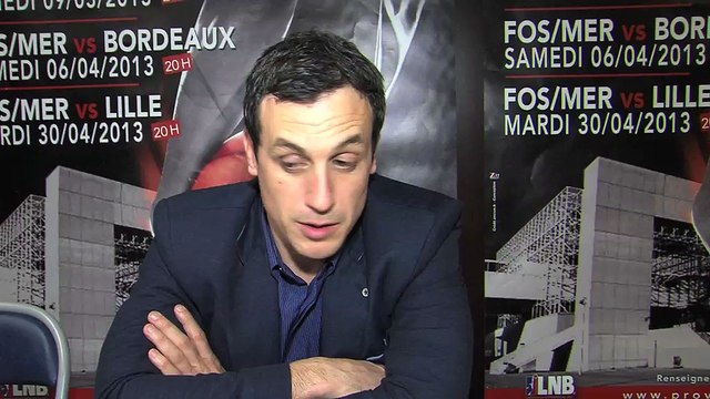 Rémi Giuitta, l'entraîneur du Fos Ouest-Provence Basket