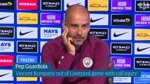 Pep Guardiola rules out Vincent Kompany for Manchester City v Liverpool-Eabhwygr2jQ